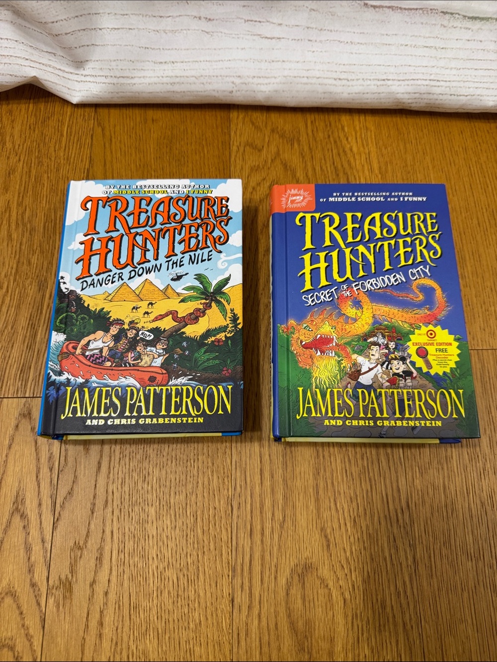 Treasure Hunters Hardcover Book Set - Books #2 and #3 James Patterson
